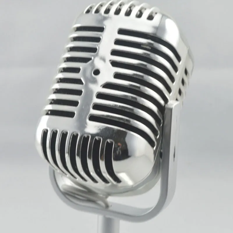 Винтажный Стиль микрофон студия Проводной Классический ретро конденсаторный с