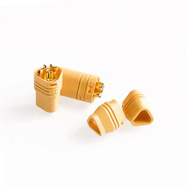 1 пара MT60 желтый штекер и гнездо для RC ESC к двигателю|female female|male malemale plug |