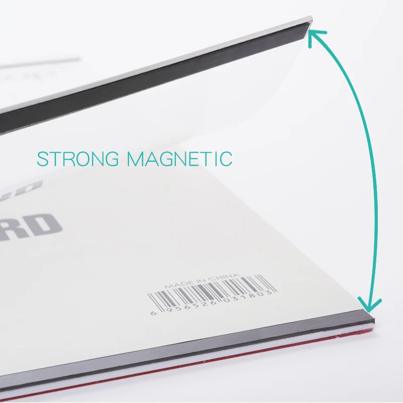 Магнитный настенный акриловый держатель A4 с сертификатом Постер фоторамка для