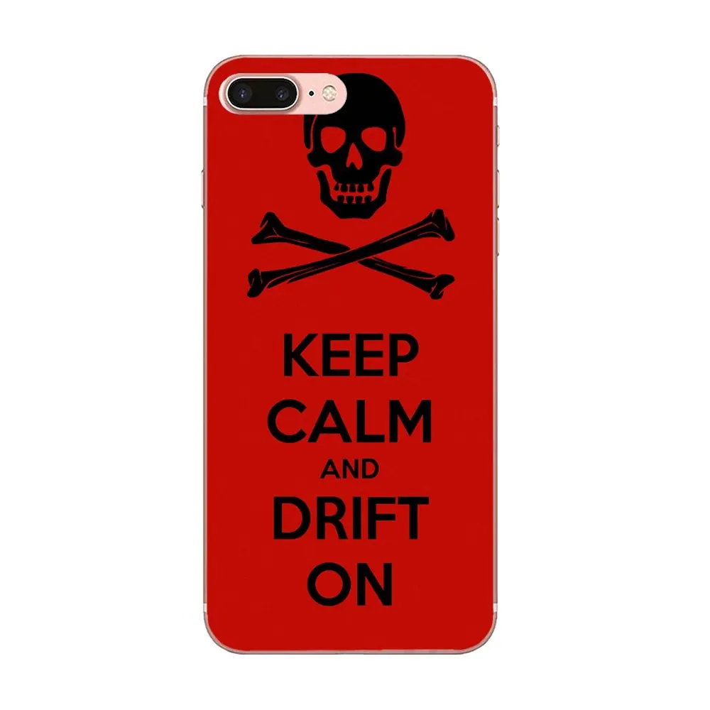 Мягкий резиновый чехол для телефона Keep Calm And Drift On Galaxy Grand Alpha G850 Core2 Prime S2 I9082 A3 A5 A7 On5