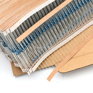 Металлопленочный резистор 16 Вт 1R - 1 м Ом DIP цветное кольцо сопротивление 22R 47R 100R 220R 470R1K 100K 51K 4,7 K 100K 220K 470K 1 м, 680 шт.