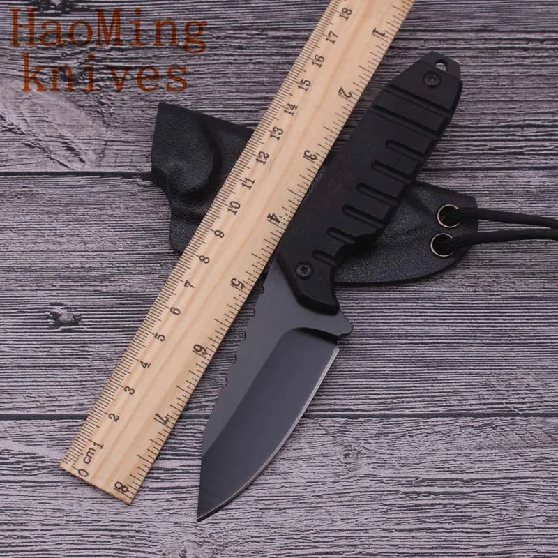 Кемпинг портативный тактический фиксированный нож &amp K щит охотничий