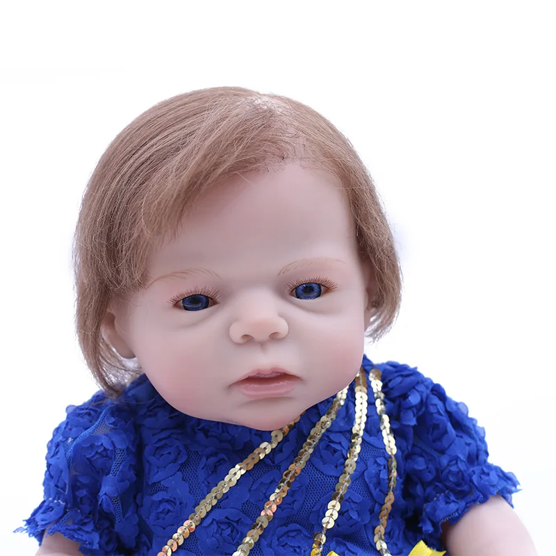 2018 Новый 50 см всего тела силикона Reborn Baby Doll игрушки Lifelike Детские принцессы куклы