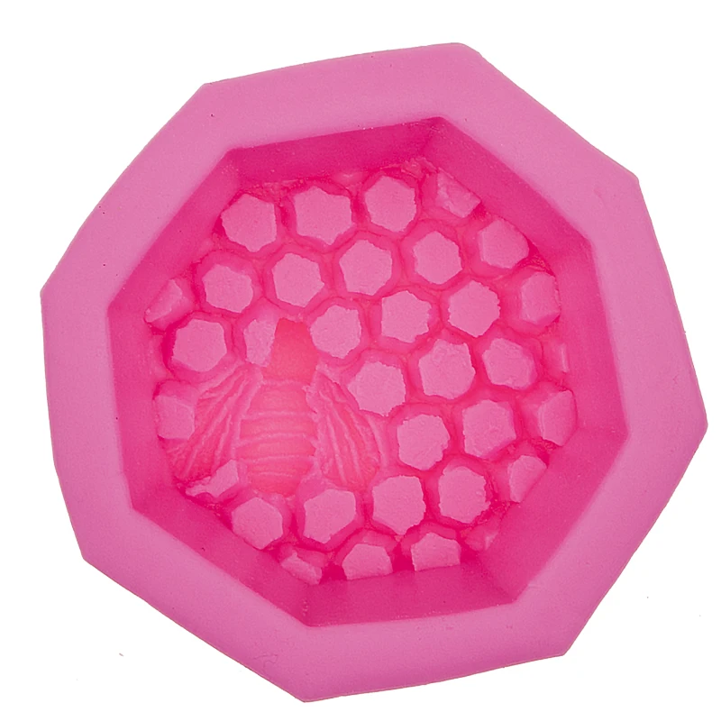 

Насекомые 3D пчела Honeycom DIY Инструменты для украшения торта силиконовая форма для выпечки помадной глазури торт кекс форма шоколада F0591