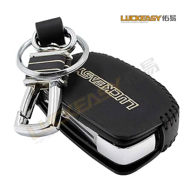 luckeasy for hyundai elantra 2017 mistral fold IX35 2013 shell car key case holder Kraft first layer cover key2a | Автомобили и