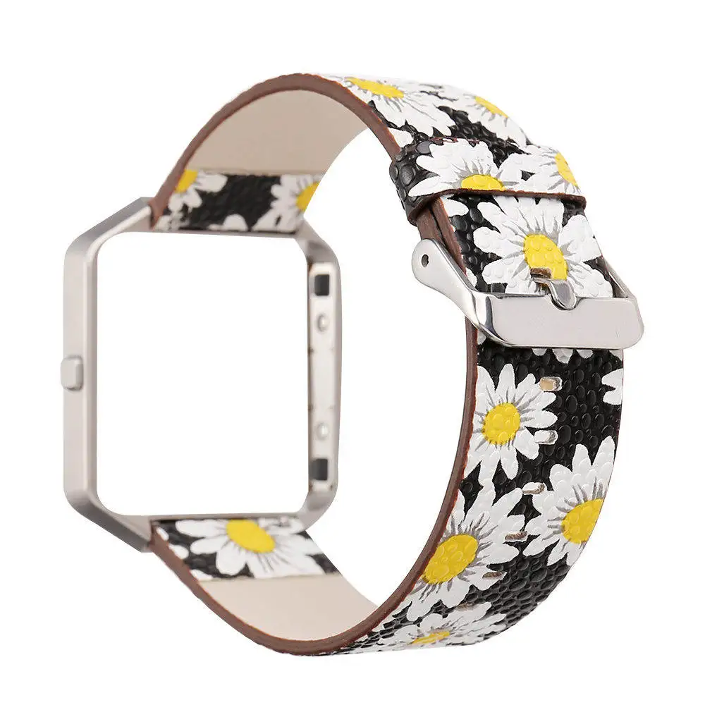 Кожаный ремешок для часов с цветочным рисунком 23 мм|replacement watch strap|watch strapleather watchband |