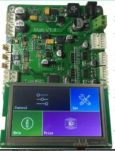 SLA/SLS3D принтер материнская плата Лазерная отверждения гальванометр сканирование сенсорный экран матовая плата управления