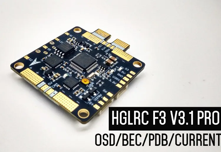 HGLRC SP racing F3 Pro 3 1 V интегрированный OSD 5V 12V 3A ESC/VTX/CAM/SBUS/DSM сварочное положение 2 6S для FPV