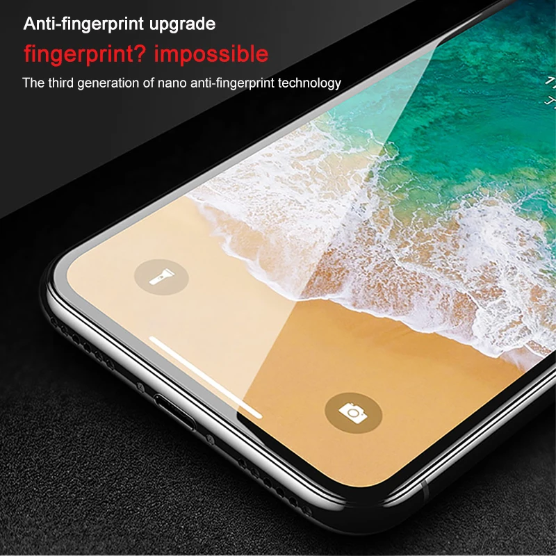 Защитное стекло 11D для iPhone 6 6s 7 8 Plus X XS XR Xs Max защита экрана закаленное | Мобильные