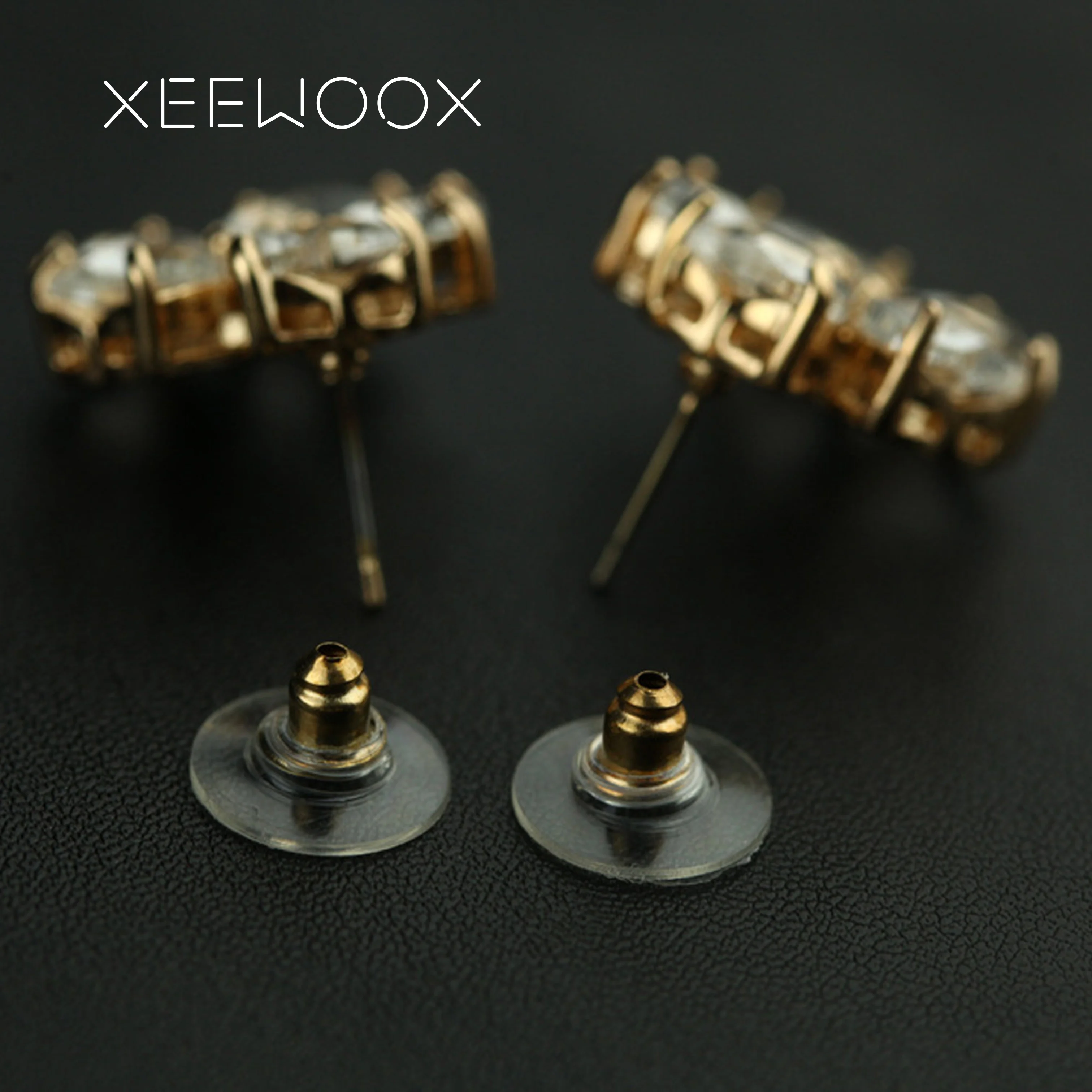 Цветок серьги-гвоздики оригинальные женщина серьги кристалл геометрический Boho 14