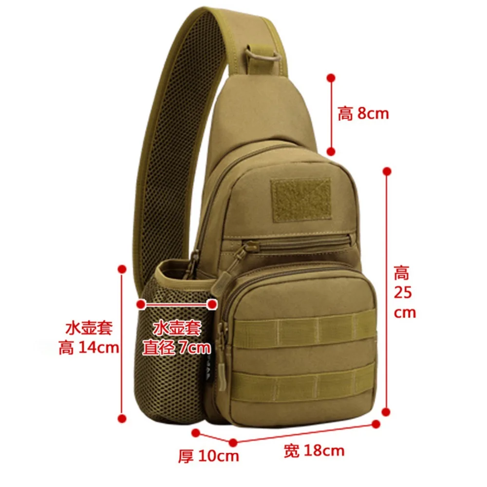 Военная дизайнерская водонепроницаемая сумка через плечо для мужчин 1000D