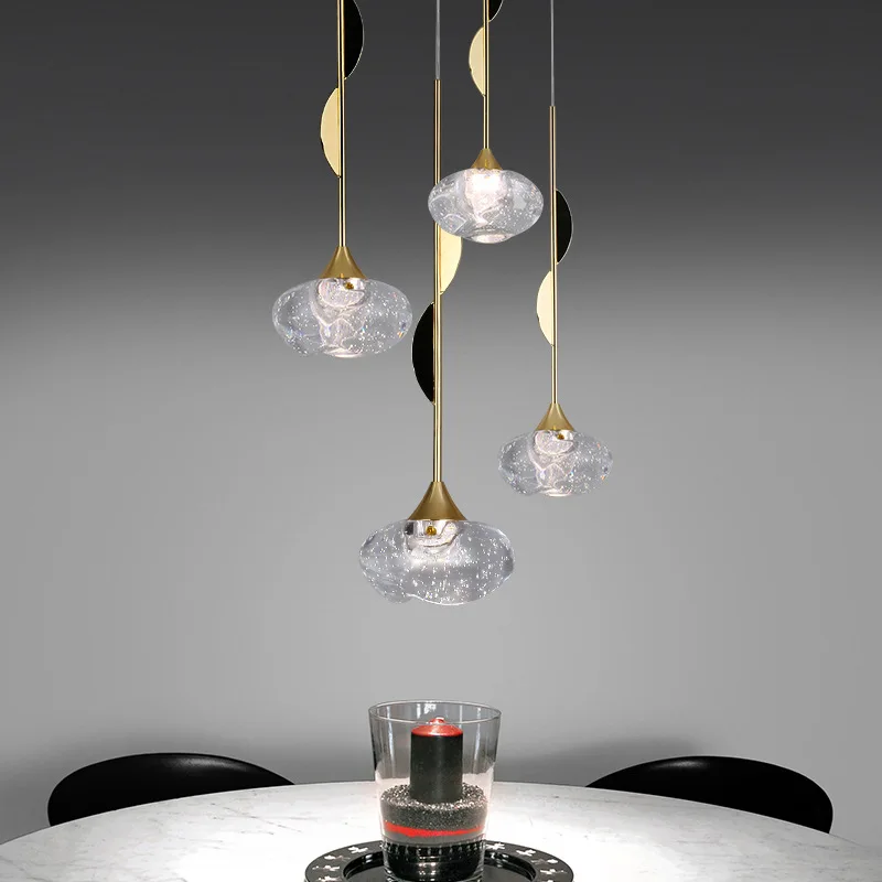 

Creative personality single head postmodern light luxury bar atmosphere lighting simple restaurant small Pendant Lights WF529954
