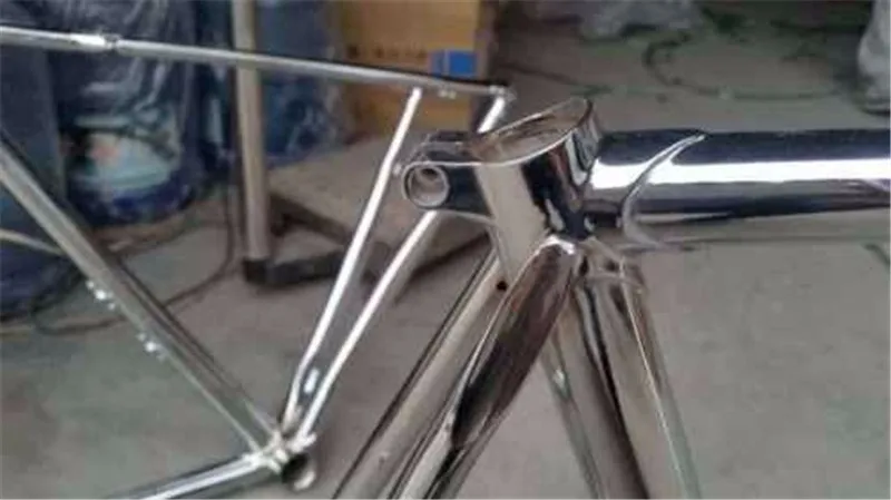 Коламбус хромоли стальная рама Луг погоня трек велосипед Frameset Velo погоня фиксированная передача велосипед FrameCustom-сделанная рама