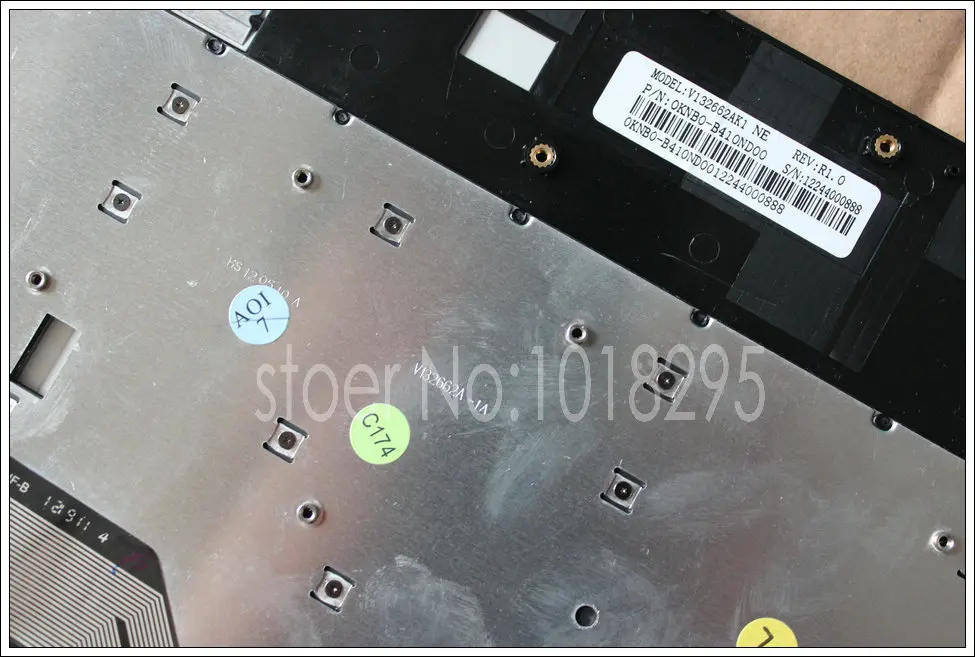 Новая NE Скандинавская Клавиатура для ноутбука ASUS G55 G55V G55VW G57 G57V G57J G57JK G57VW черная с