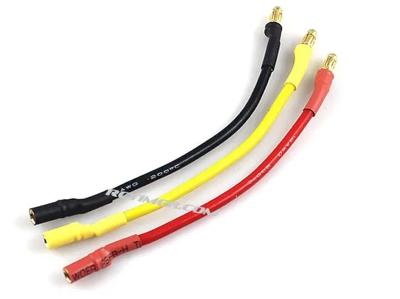 3 _ 5 мм 16Awg золотистый фотоэлемент безщеточный двигатель 80 мужской женский