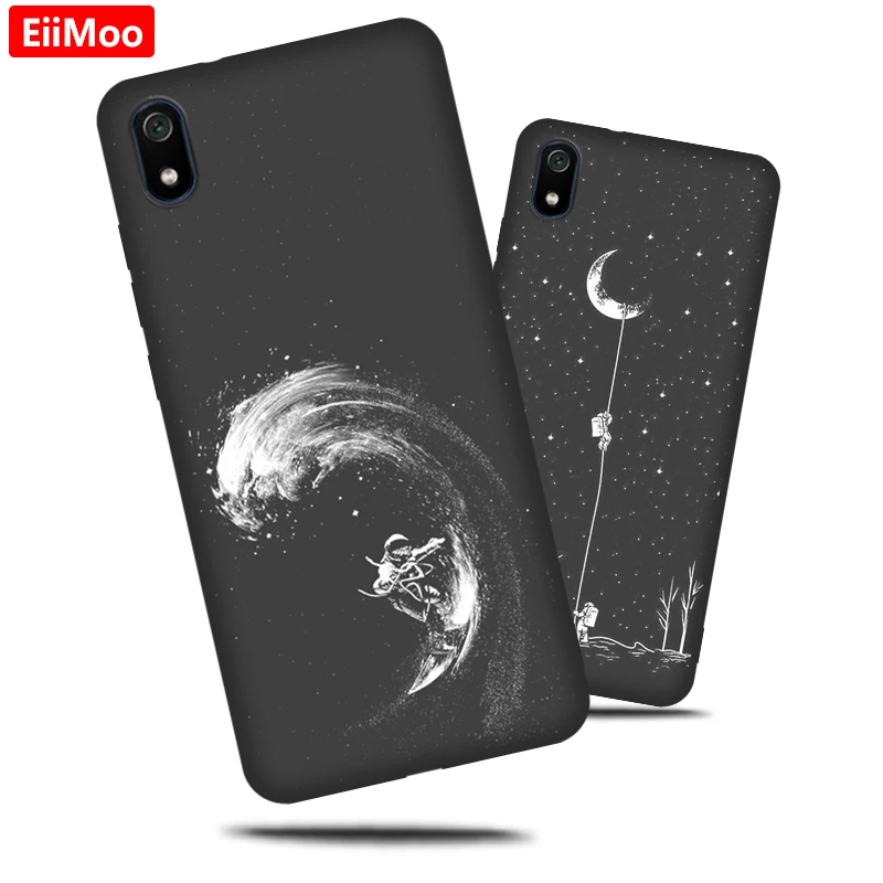 Чехол EiiMoo для Xiaomi Redmi 7A чехол силиконовый задней панели телефона Xaomi мягкий из ТПУ