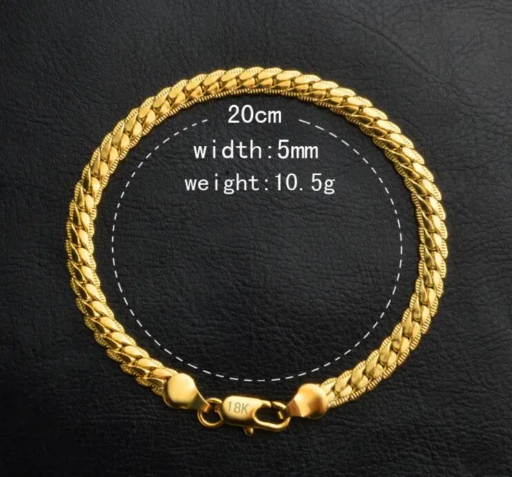 Isayoe 1 Piece Fashion Bangle 925 Jewelry Silver Plated Gold Snake Chain Bracelet Lover Bracelets Women Girl Gift | Украшения и