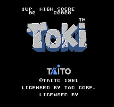 

Игровая карта Toki, 8 бит, для 72-контактного игрового приставки
