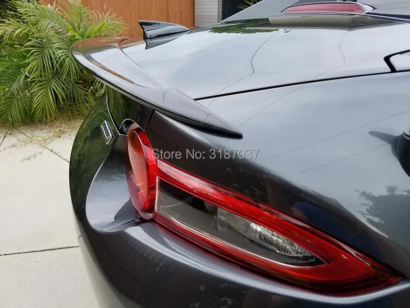 Автомобиль-Стайлинг для Mazda MX5 ND Miata Garage карбоновое волокно задний спойлер на