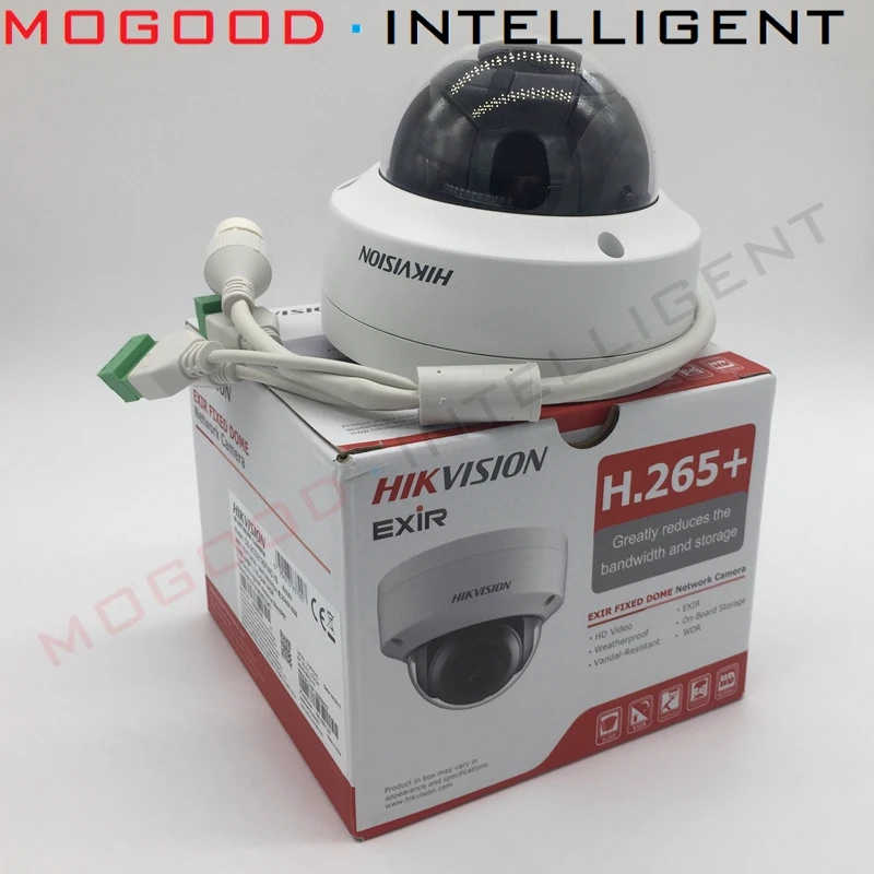 HIKVISION английская версия DS-2CD2185FWD-IS 8MP PoE H.265 IP купольная камера Поддержка ONVIF аудио I/O