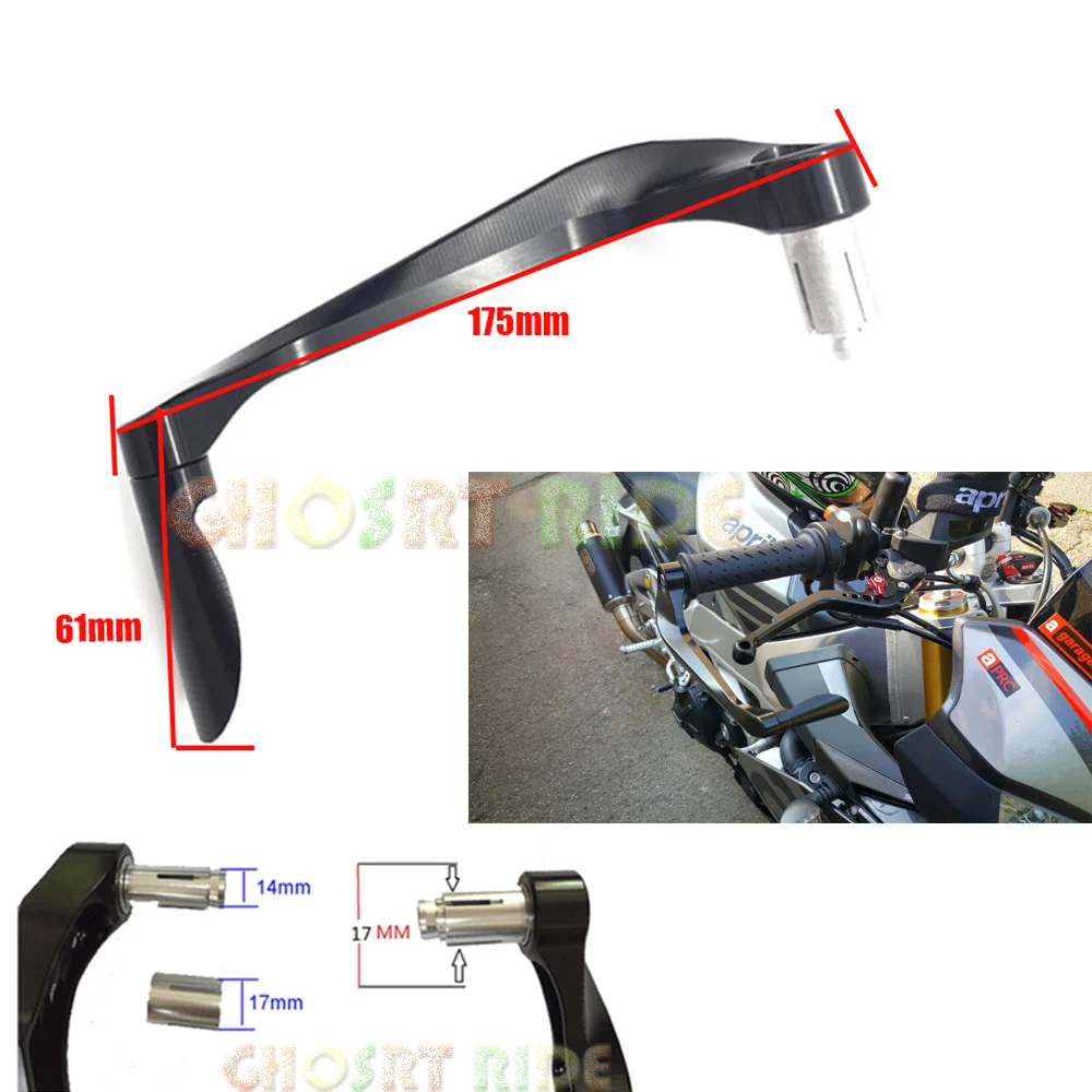 Универсальный 7/8 &quot22 мм руль мотоцикла сцепные рычаги Защитная Для kawasaki ZX10R ZX 10R