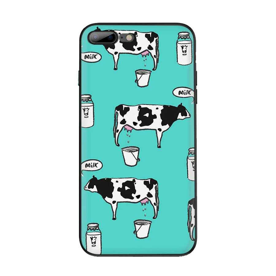 Mobile Phone Case TPU for iPhone 7 8 6 6S Plus 11 Pro X XS Max 5 5S SE XR Aninal Hippo Cow Shell Casing | Мобильные телефоны и