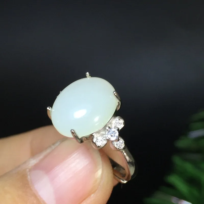 Женское кольцо из серебра 925 пробы с натуральной яшмой|Кольца| |