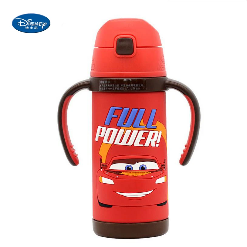 Дисней 3D изображение Микки Минни рукоятка детское вакуумное термобутылка 380