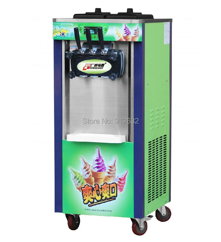 Машина для приготовления мороженого 3 цвета 25 30 л/ч|soft ice cream machine|cream machineice machine |