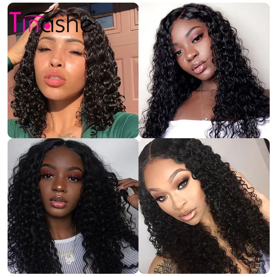 Tinashe волосы 6х6 Кружева Закрытие с закрытием глубокая волна пряди Remy бразильские
