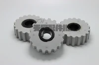 10pcs woodworking machinery parts german homer edge sealer conveyor wheel 702025 mm 701825 mm press wheel