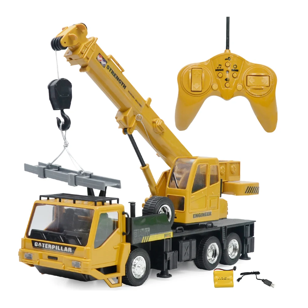 2,4 г дистанционного управления Rc экскаватор игрушки Моделирование игрушка RC Truck Rc инженерный автомобиль гусеничный трактор экскаватор Brinquedos для подарка