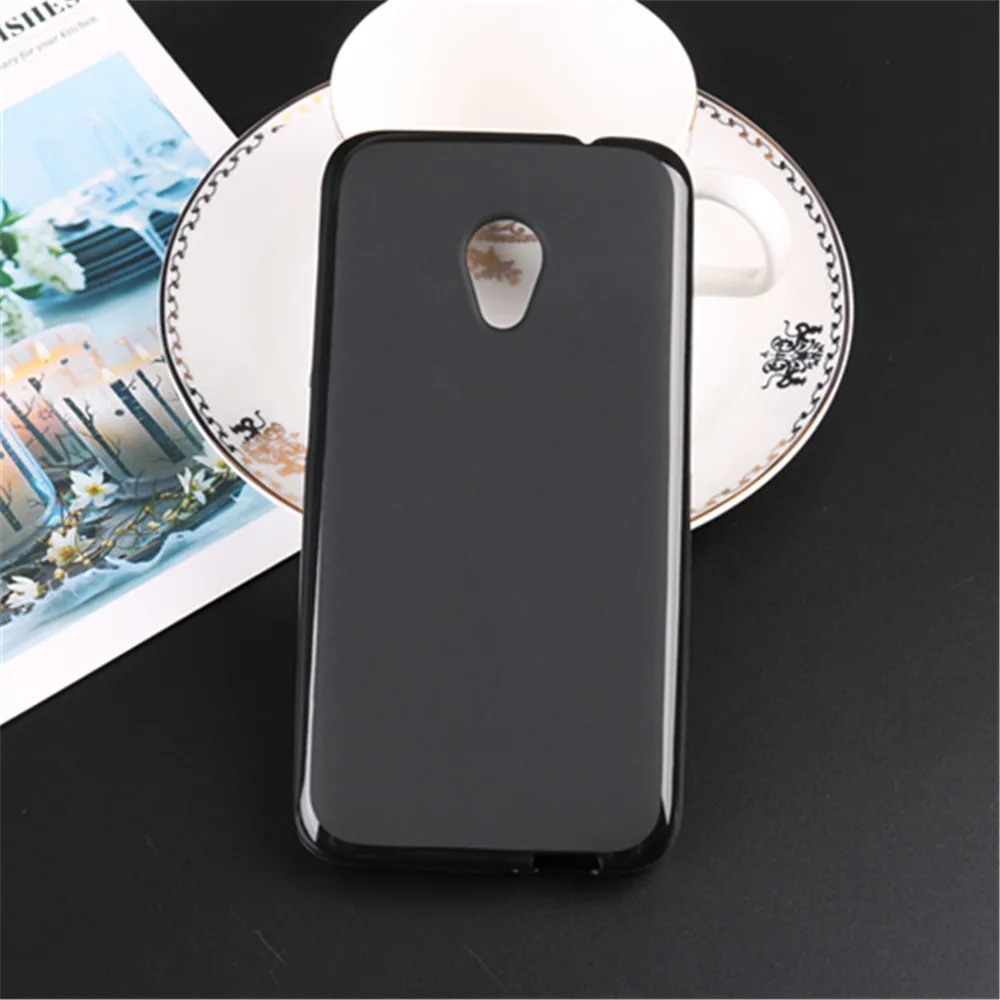 Для Alcatel U5 4G чехол Черный Мягкий ТПУ силиконовый для телефона 5044D 5044Y Coque