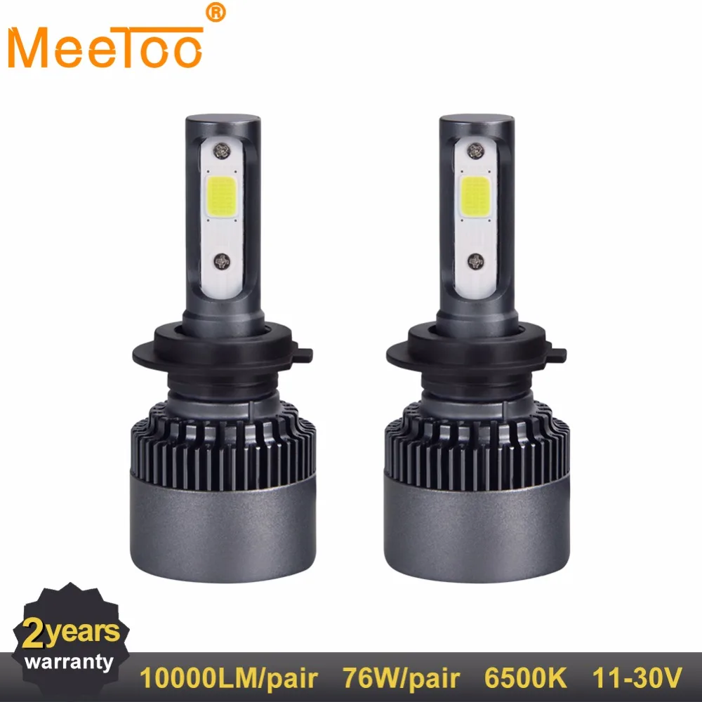 H7 светодиодный H4 H1 H11 HB4 12 V Светодиодный свет огни автомобиля HB3 9005 9006 H3 9004 9012 9007