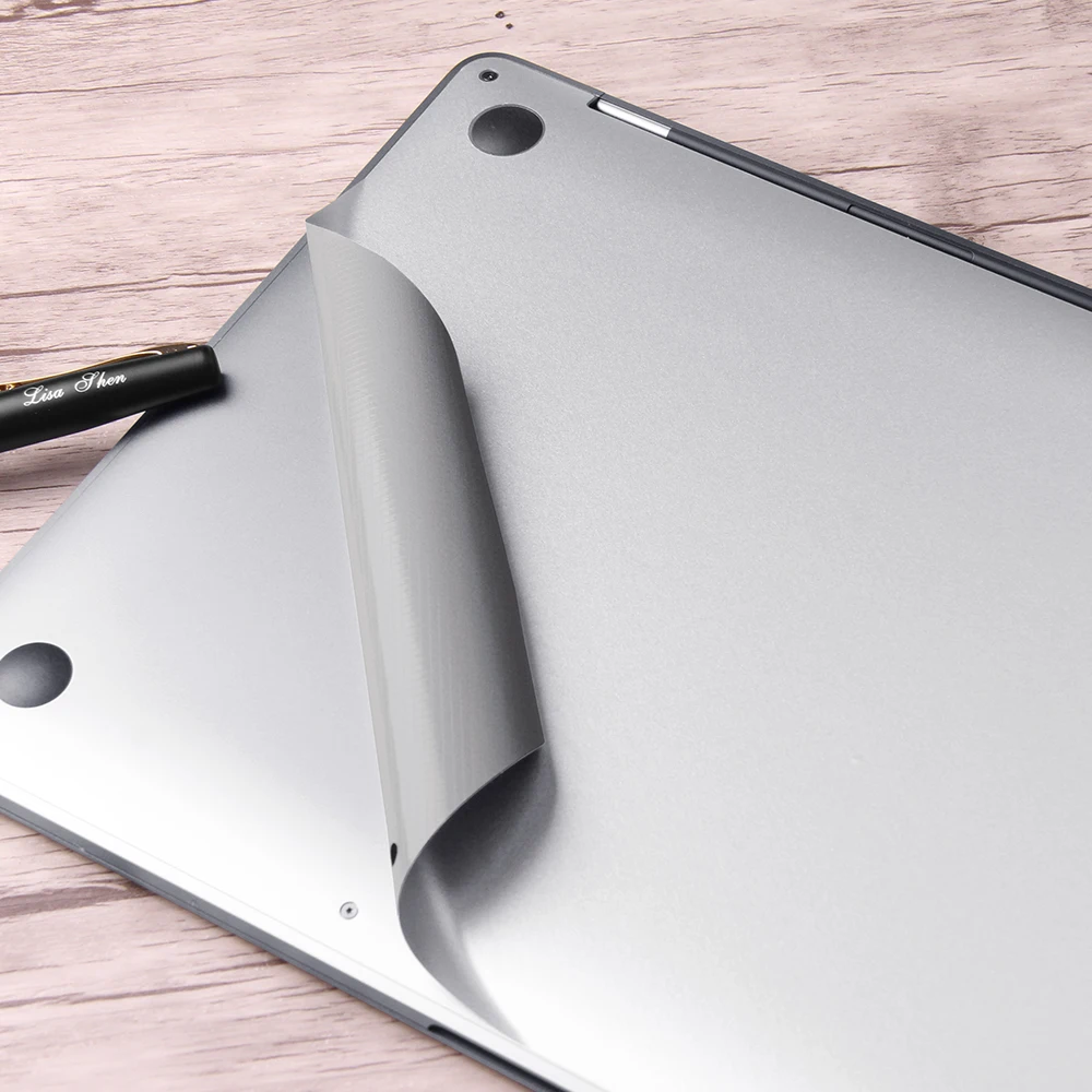 XSKN 4 в 1 ультра тонкий ноутбук кожи всего тела наклейка стикер для 15 &quotMacbook A1707 Упор