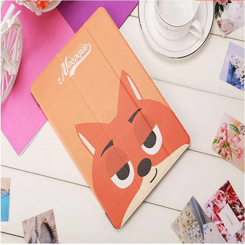 Заводская распродажа милый мультяшный Джуди кролик кожаный чехол для ipad новинка