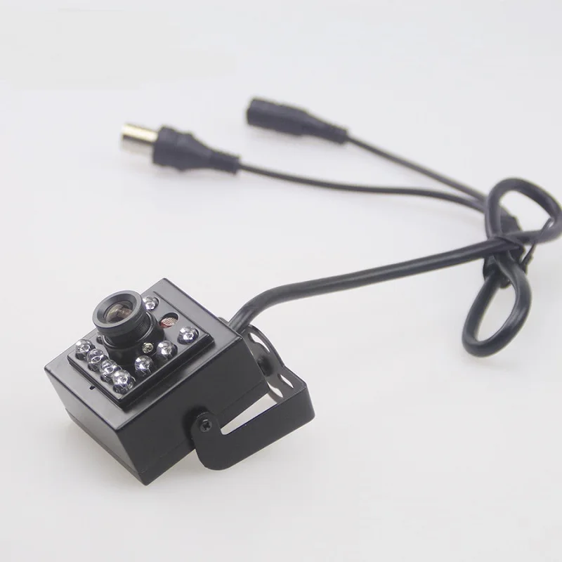 HD 800TVL Мини CCTV Камера 10 шт. белый ИК светодиодные Hd sony Ccd Сенсор Ночное видение 850MN