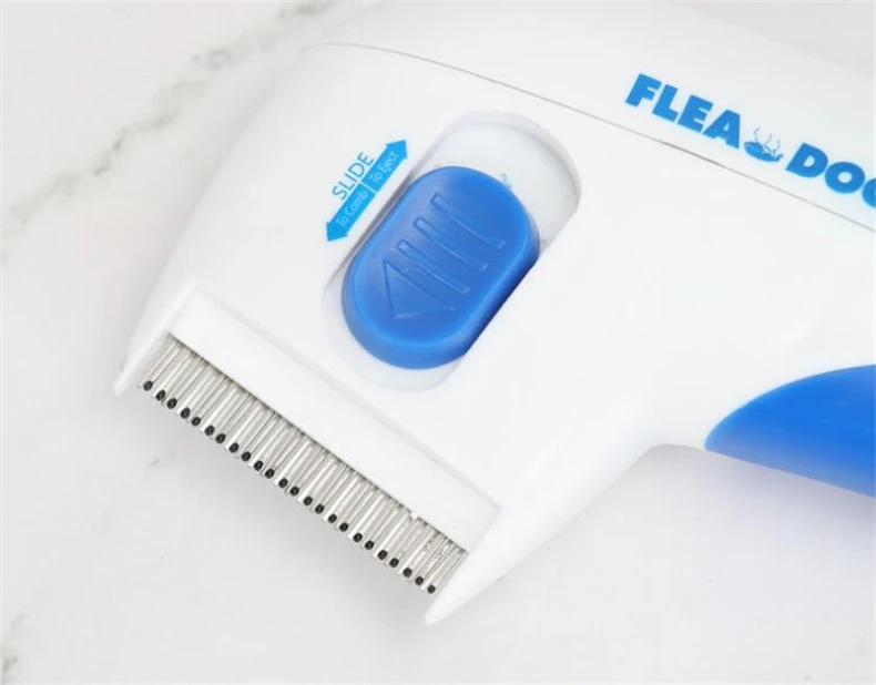 Pet fla Lice скребок для расчески электрическая собака средство от блох щетка анти блох собака Электронная вшей расческа для кошек товары для животных, собак
