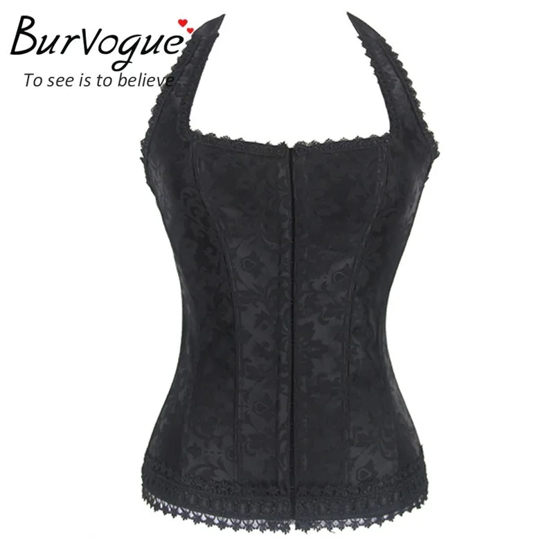 Burvogue сексуальный корсет на бретельках бюстгальтер утягивающий топ и бюстье