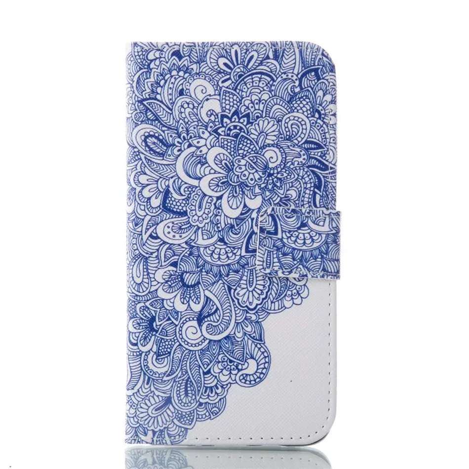 Flower Ceramics DEEVOLPO чехол для телефона для samsung Galaxy S8 плюс S7 S6 край S5 J1 мини A3 A5 A7 J310 J510 J710 Чехол-бумажник с откидной крышкой из D23Z - Цвет: Flower Ceramics