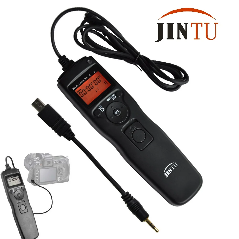 

Jintu Time lapse intervalometer Timer Remote Shutter For SONY A58 NEX-3NL A7 A7R A6000 A6500 HX300 RX100II HX50 DSLR Camera