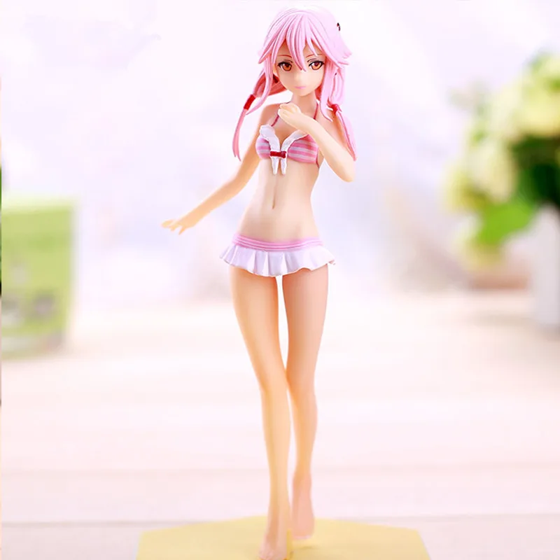 16 см Обувь для косплея Аниме Фигурка героя аниме Guilty Crown мультфильм Yuzuriha Inori