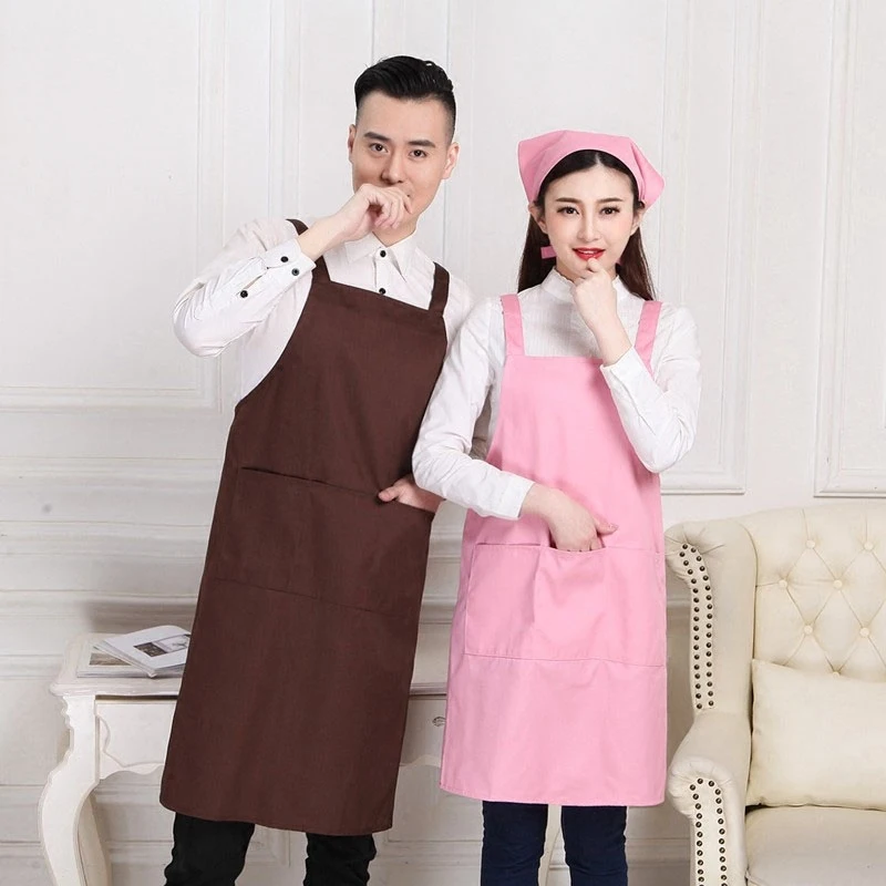 

Apron Korean fashion waterproof home waist kitchen restaurant overalls adult men and women apron