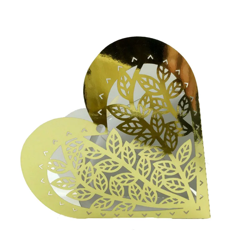 50 шт. конфетная коробка для свадьбы милая роскошные товары свадебной вечеринки