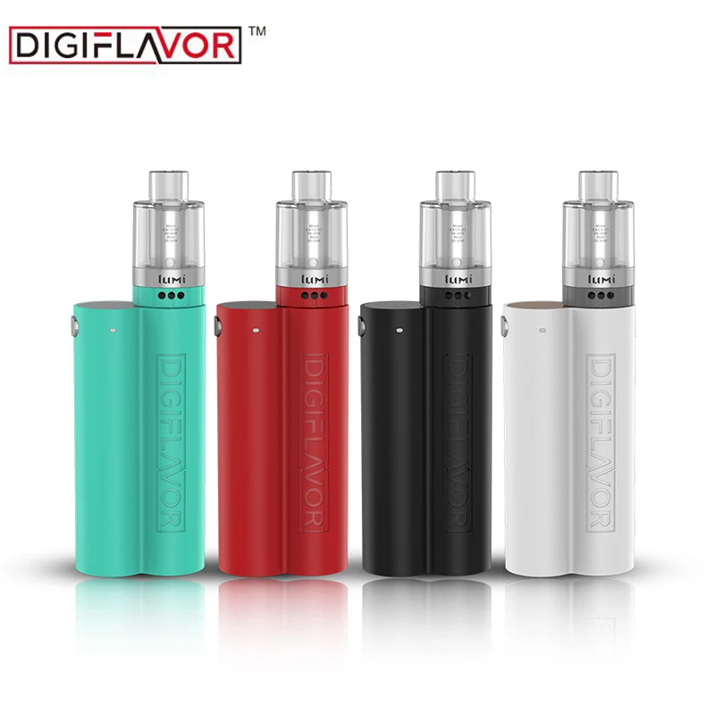 Оригинальный комплект Digiflavor Lunar с чипсетом AS Box MOD вейп и баком Lumi 4 мл электронная
