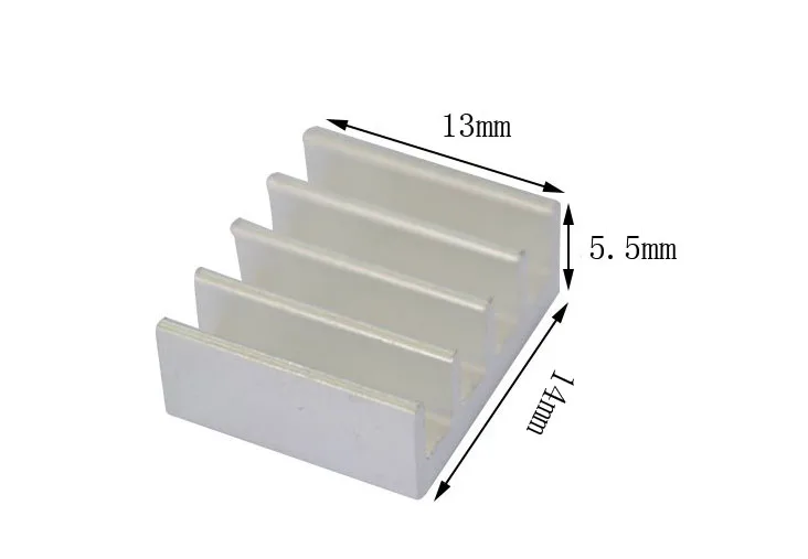 8 шт./упак. Оперативная память Алюминий RHS-02 радиатор для материнских плат DDR VGA