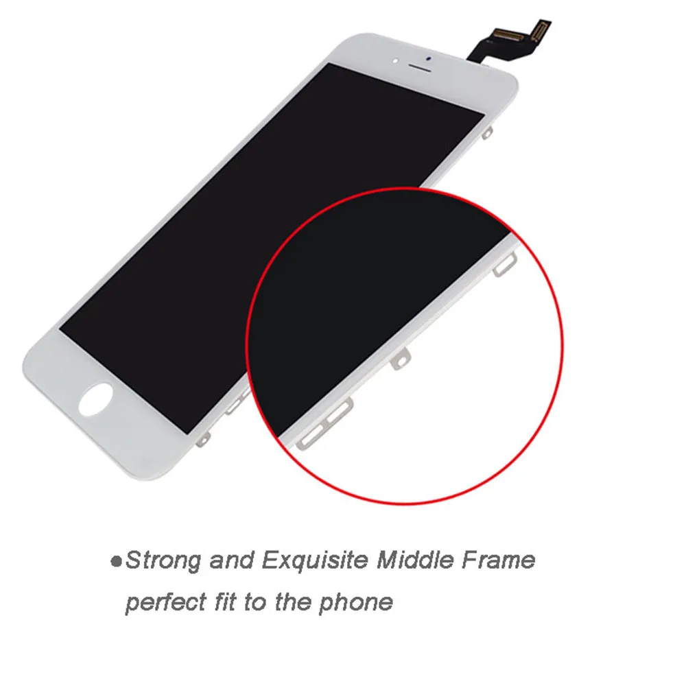 10 шт./лот для iPhone 6S plus ЖК экран дисплей с 3D сенсорным экраном полный комплект