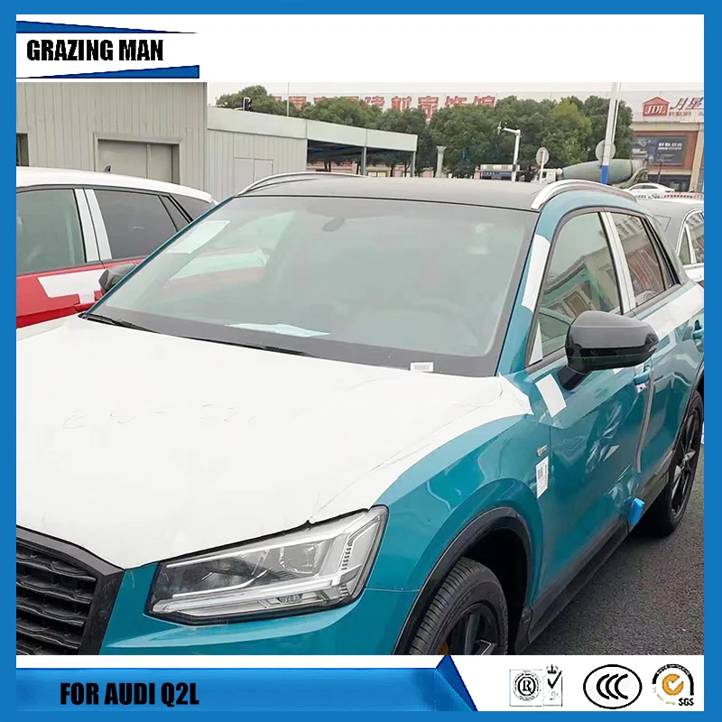 

High quality aluminium alloy dedicated model roof rack side bar rack for 2018 AUDI Q2L 18