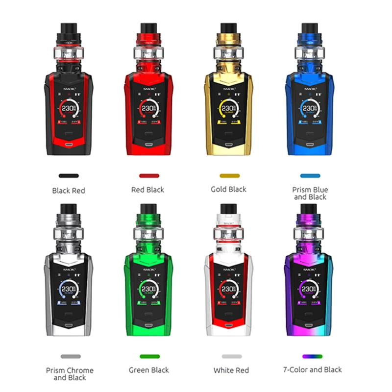 Vape SMOK SPECIES Kit Vaporizador 230WBox Mod с TFV8 BABY V2 Tank Cigarro Eletronico VS Alien S8088|Системы нагревания табака
