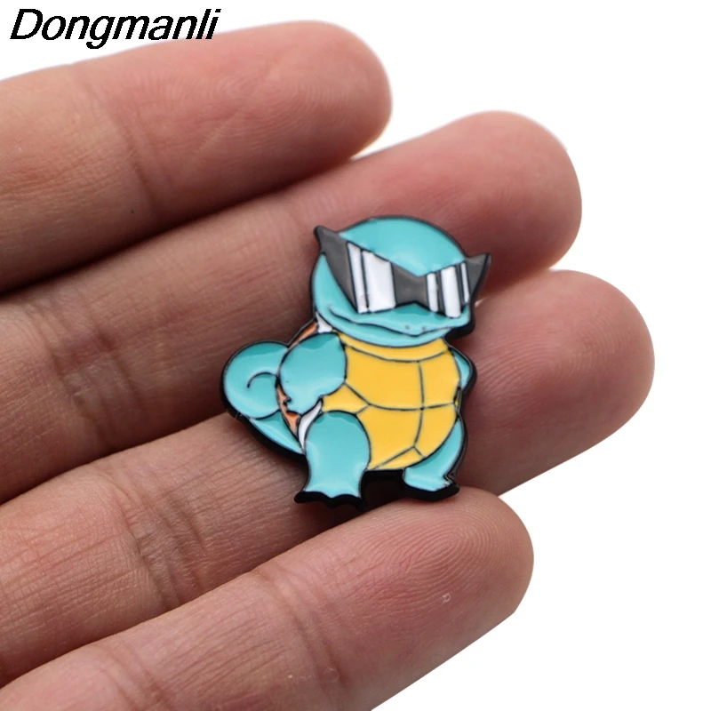 P3305 Dongmanli scirtle классные эмалированные булавки и броши для женщин и мужчин нагрудные булавки рюкзак сумки значок подарки для фанатов